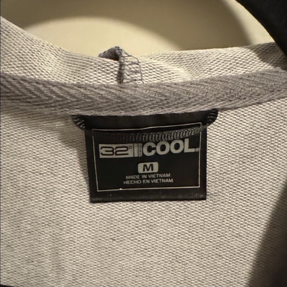 32 cool lightweight french terrycloth hoodie with open bottom - Picture 3 of 5